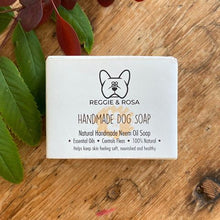 Load image into Gallery viewer, Reggie &amp; Rosa Neem Oil Dog Soap (80g)
