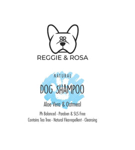 Reggie & Rosa Natural Aloe Vera & Oatmeal Dog Shampoo (200ml)